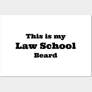 law school beard Posters and Art